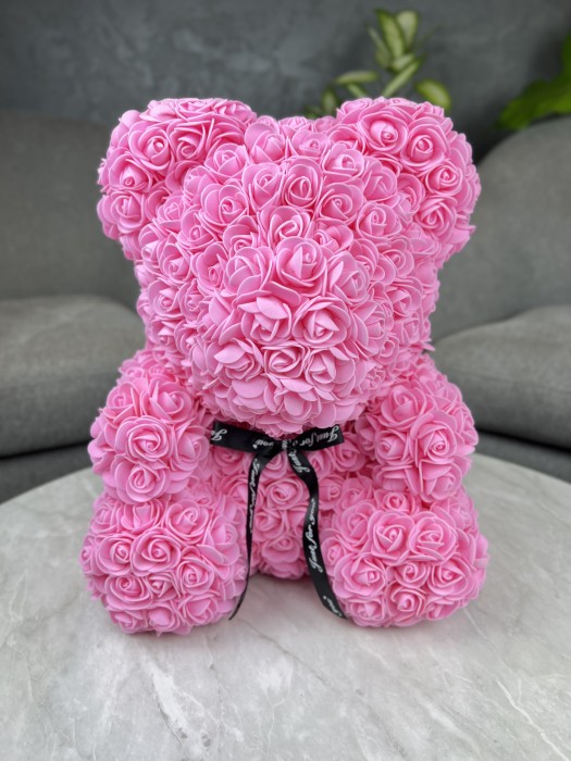Růžový Rose Bear 40cm